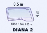 Piscina Coinpol Diana 2